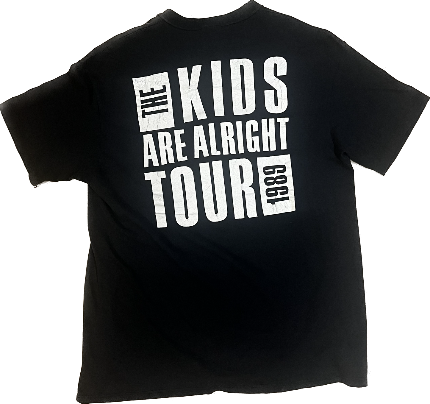 1989 Vintage The Who "The Kids Are Alright" tour band T-shirt