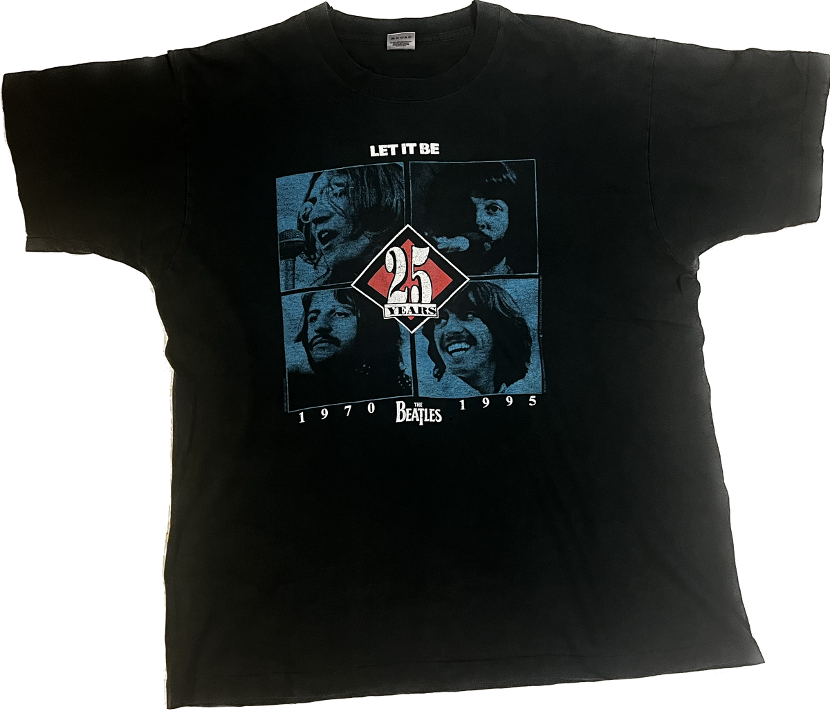 1995 Vintage The Beatles Let it Be T-shirt – First Times Worldwide