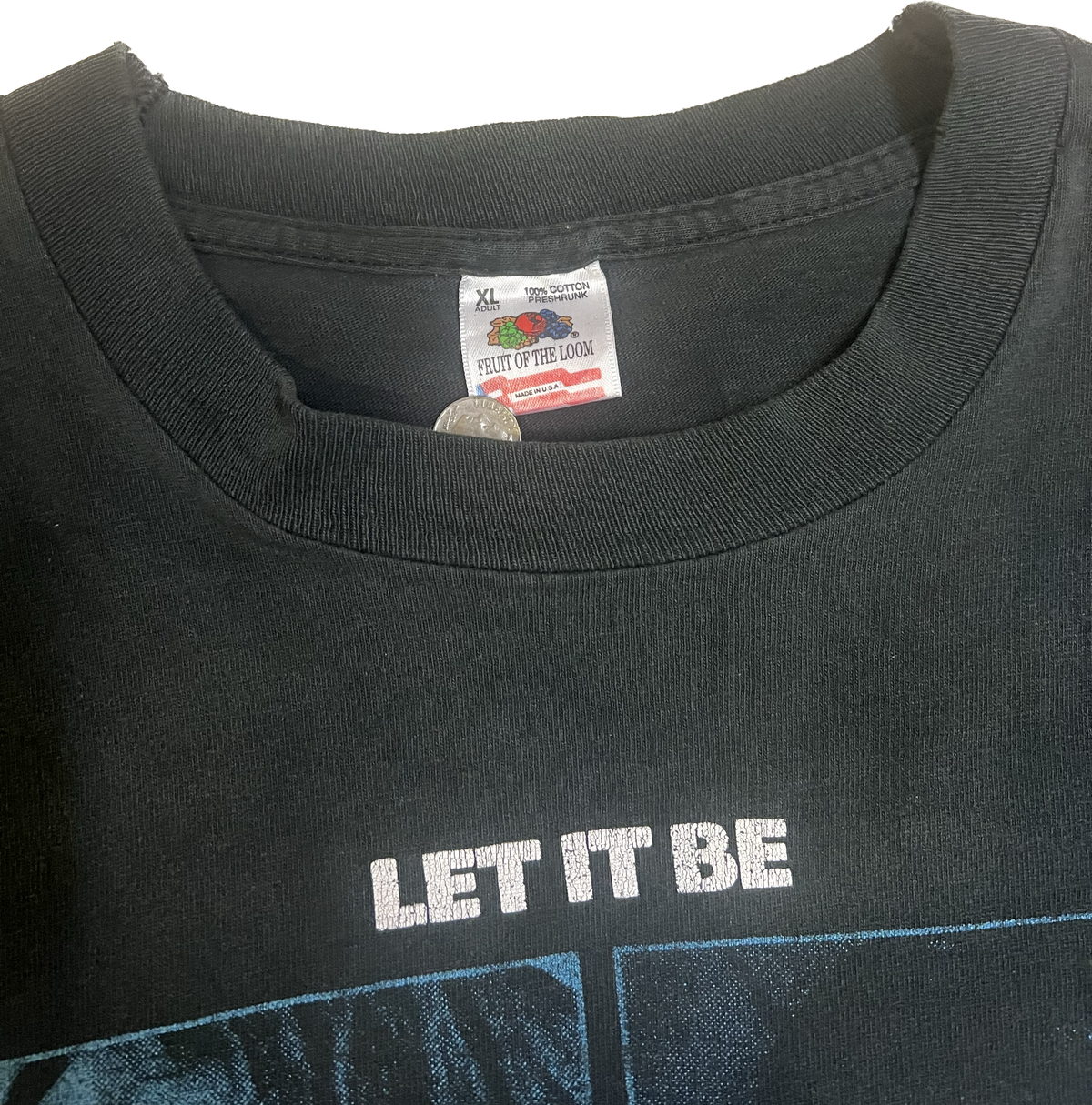 1995 Vintage The Beatles Let it Be T-shirt – First Times Worldwide 1995 Vintage The Beatles Let it Be T-shirt – First Times Worldwide