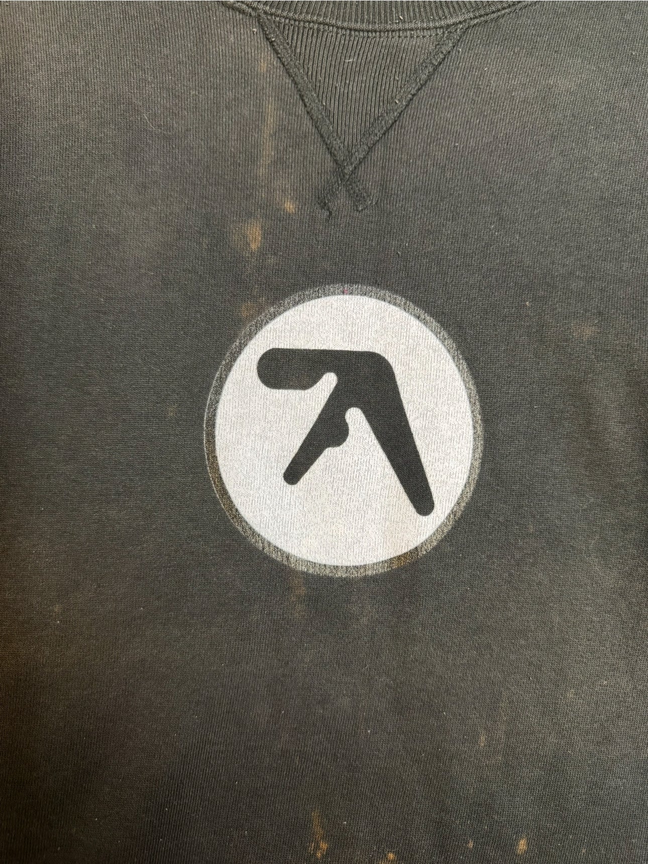 90's Vintage Aphex Twin logo Crewneck