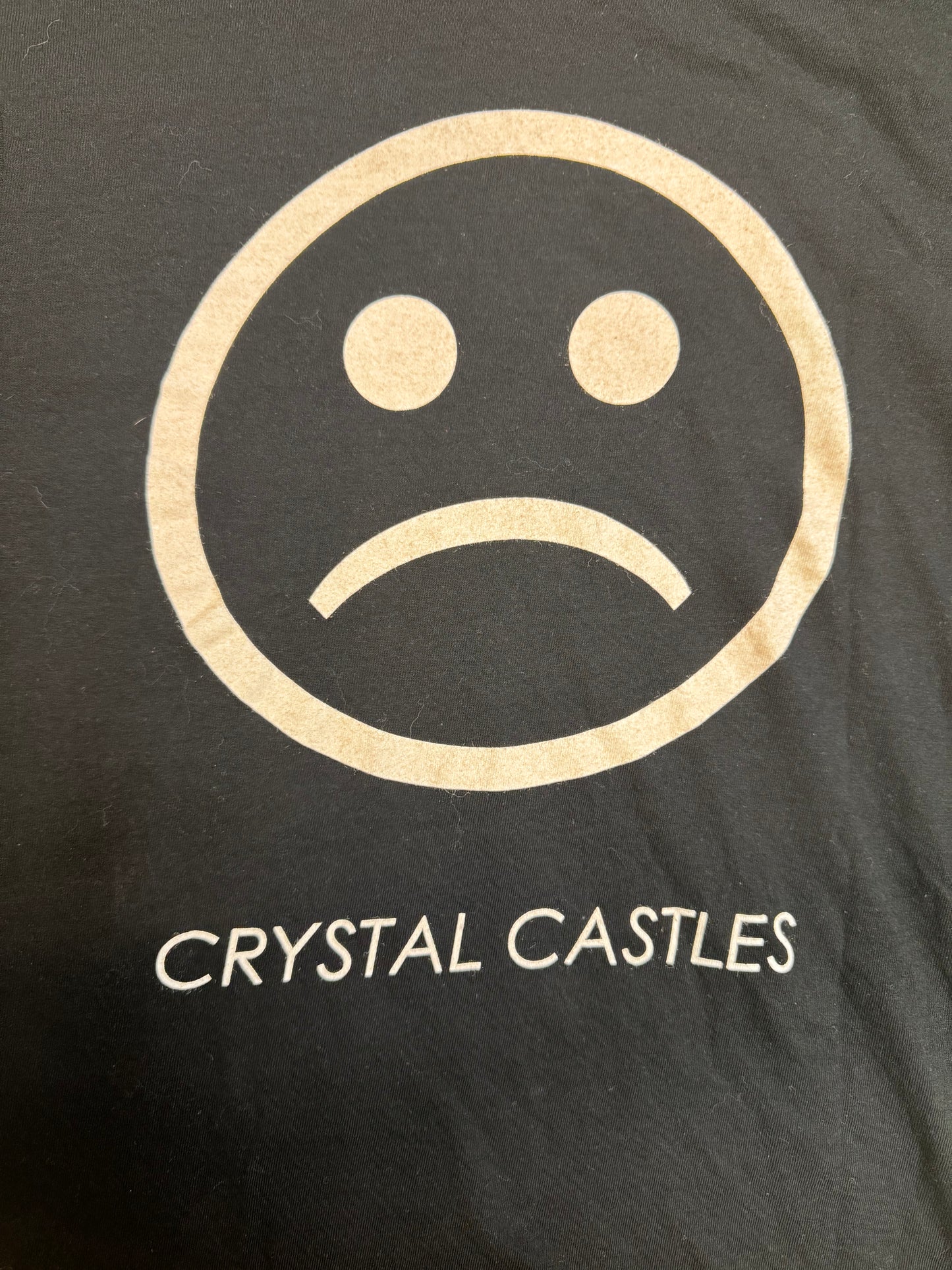 2011 Crystal Castles Tour T Shirt