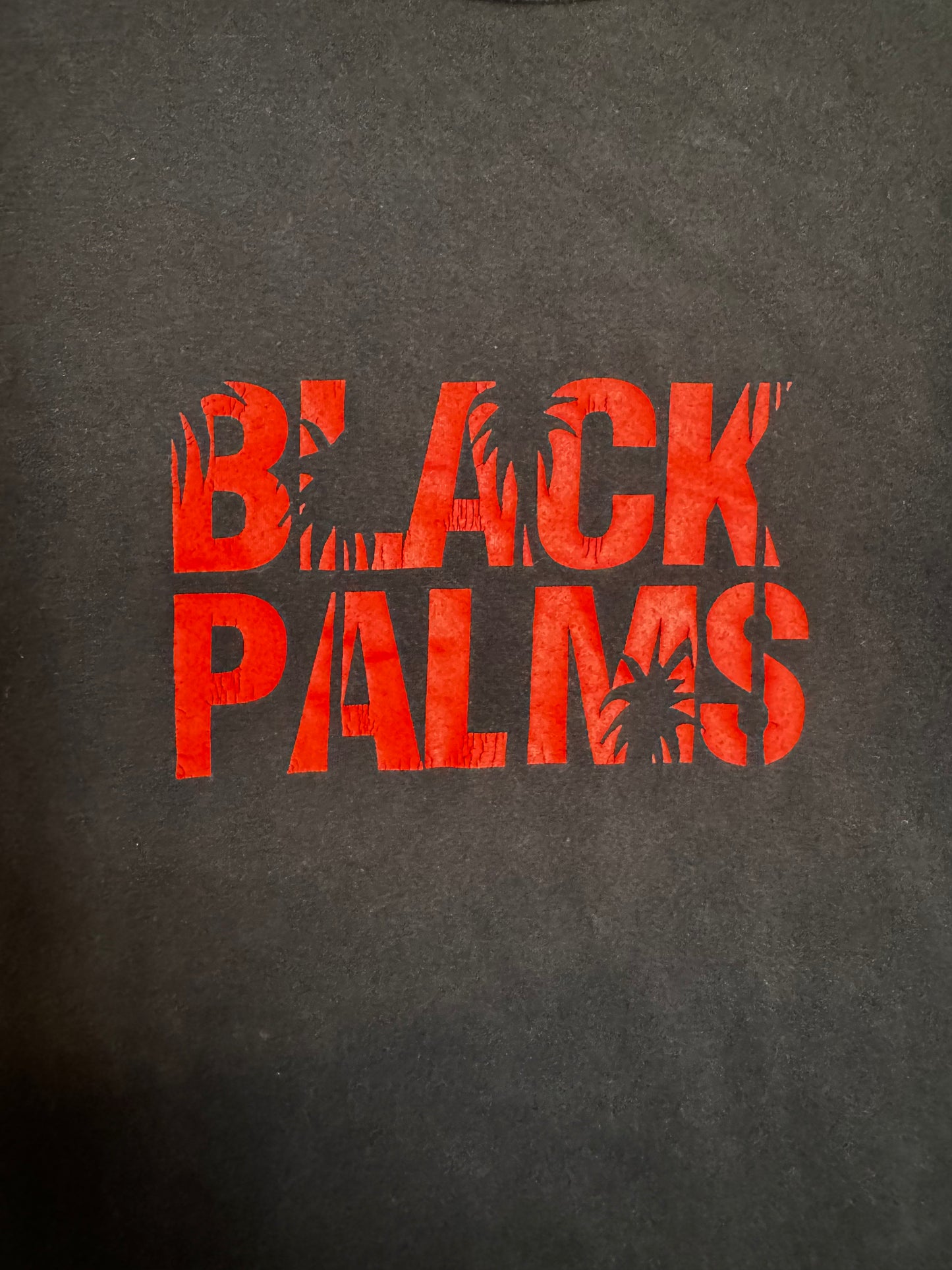 Raf Simons SS 1998 Black Palms T Shirt