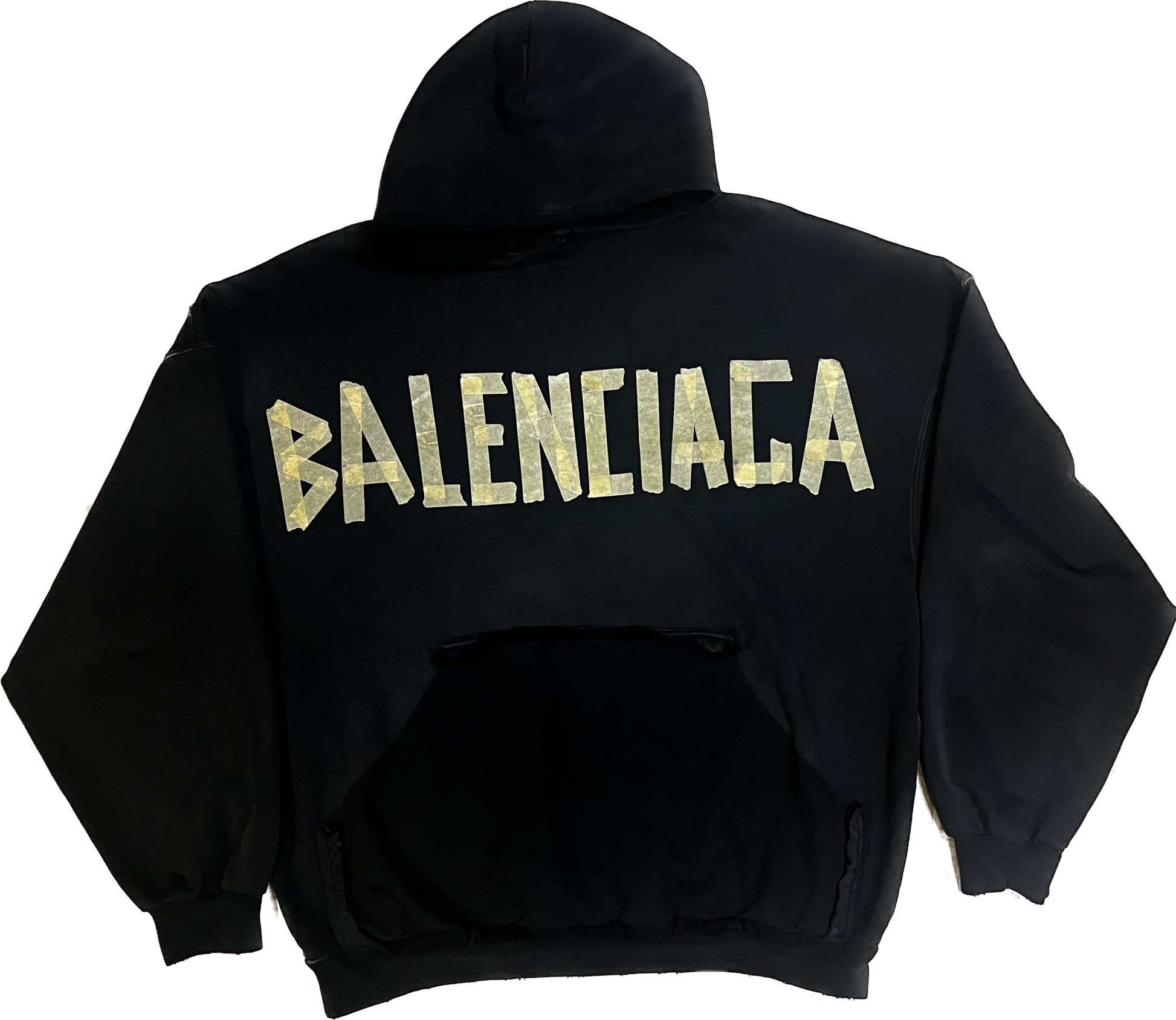 Balenciaga Tape Hoodie – First Times Worldwide Balenciaga Tape Hoodie – First Times Worldwide