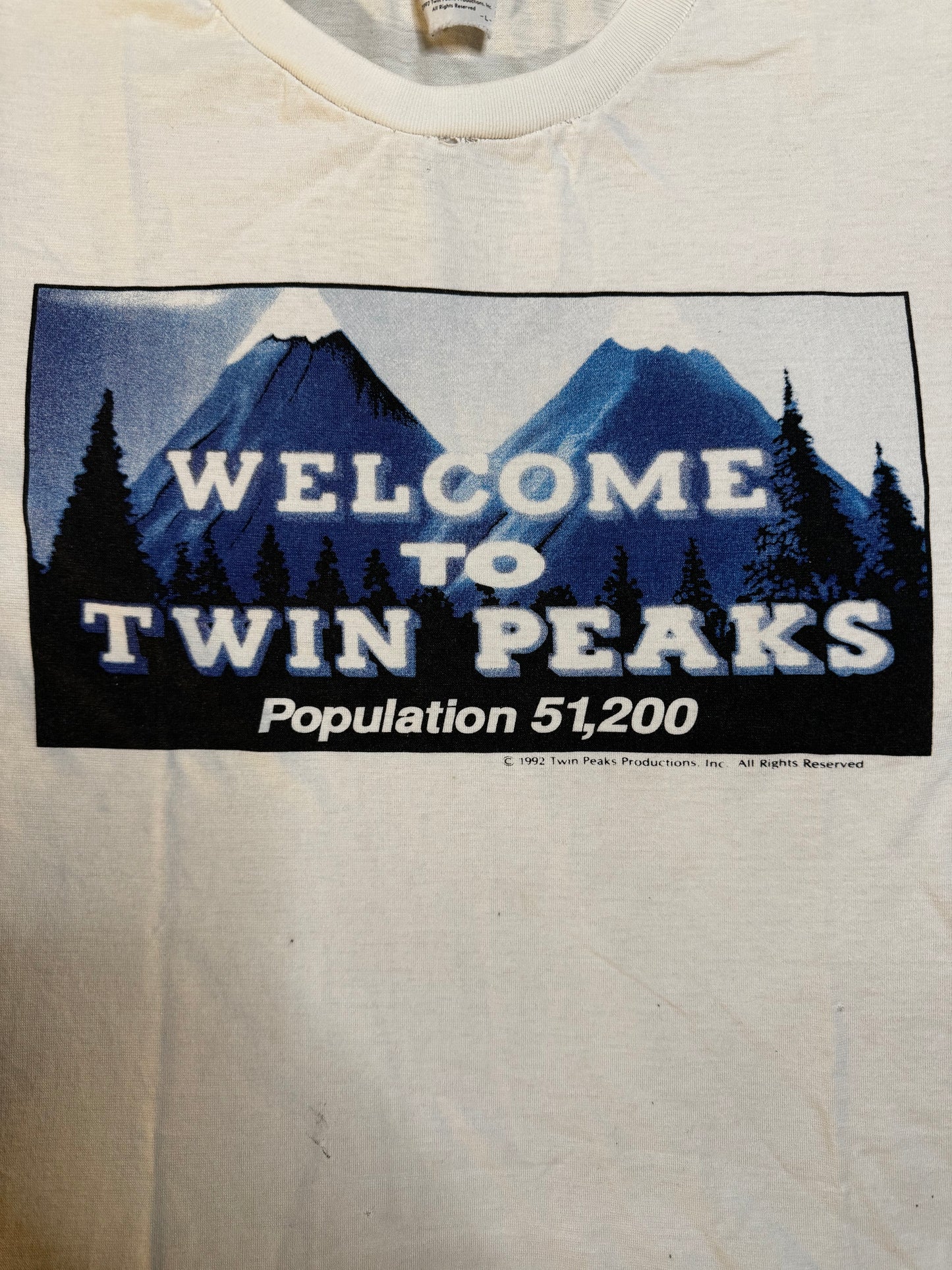 1992 Twin Peaks Vintage T Shirt