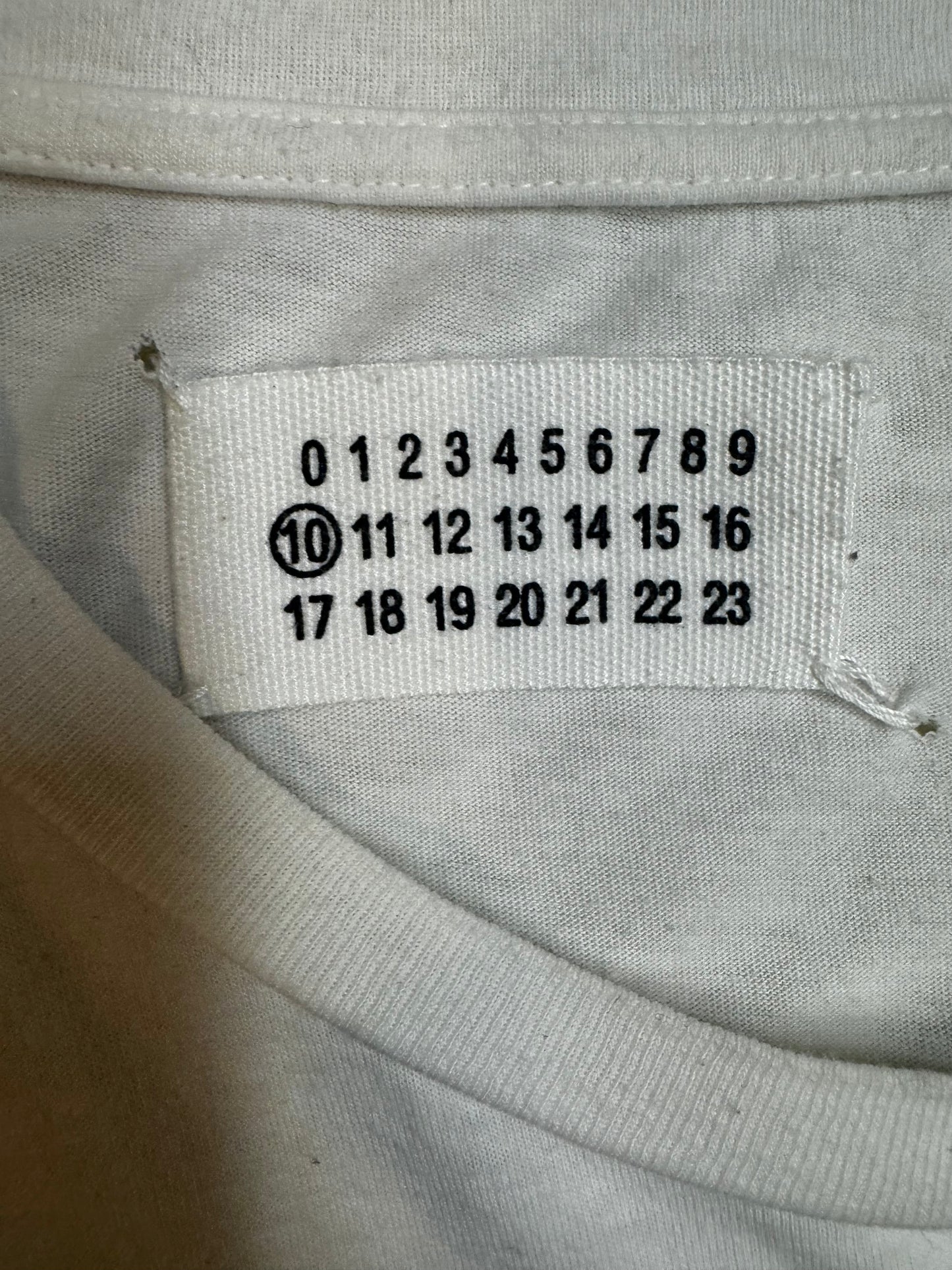 Maison Martin Margiela 2009 Trompe L'oeil Mugshot T Shirt