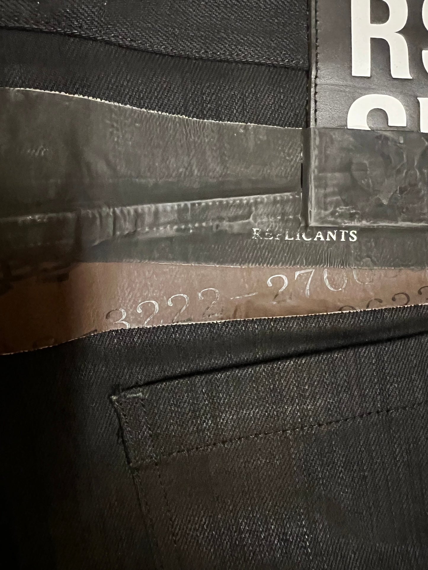Raf Simons Replicant Jeans