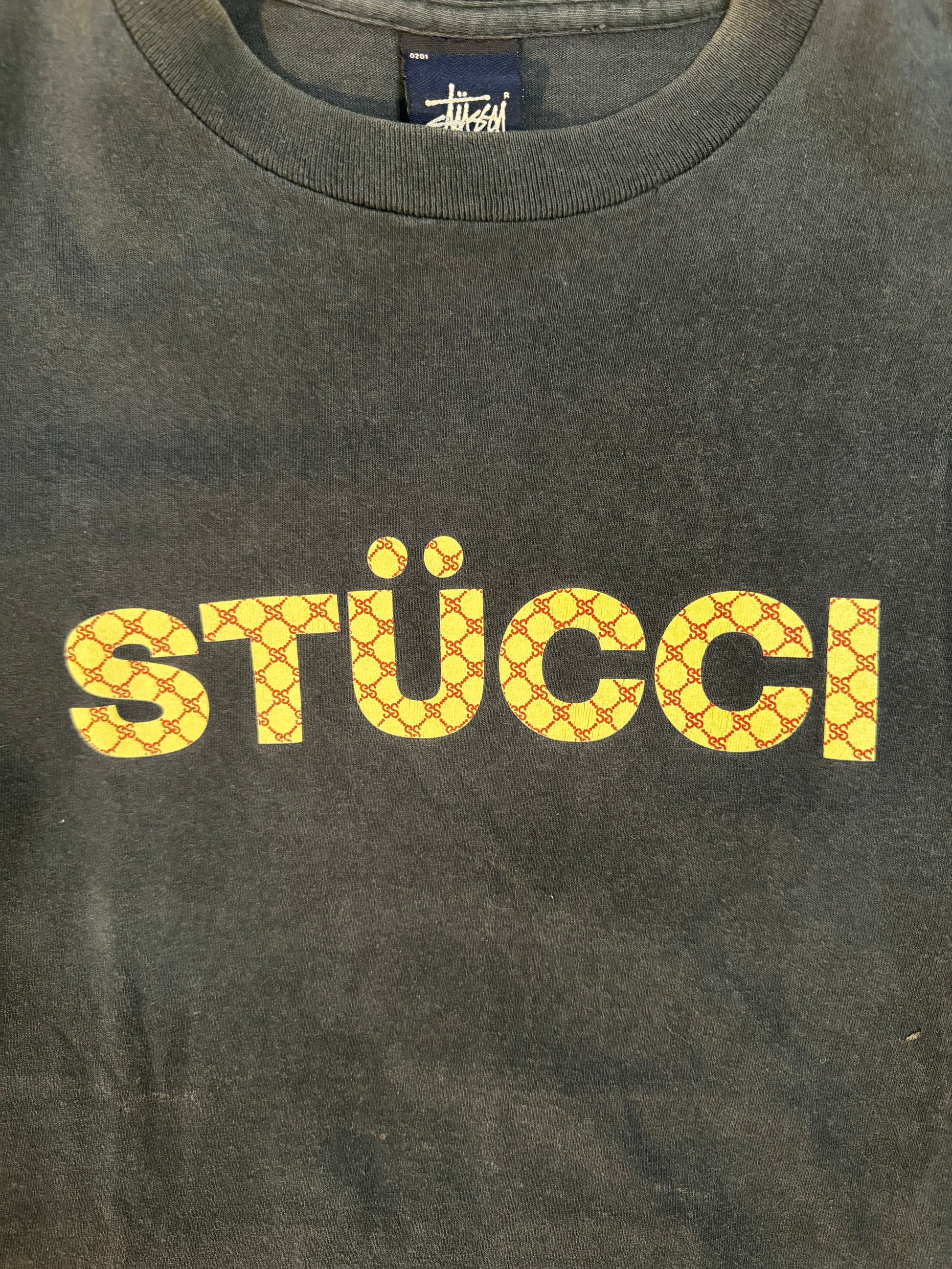 90's Stussy Stucci Vintage T Shirt – First Times Worldwide