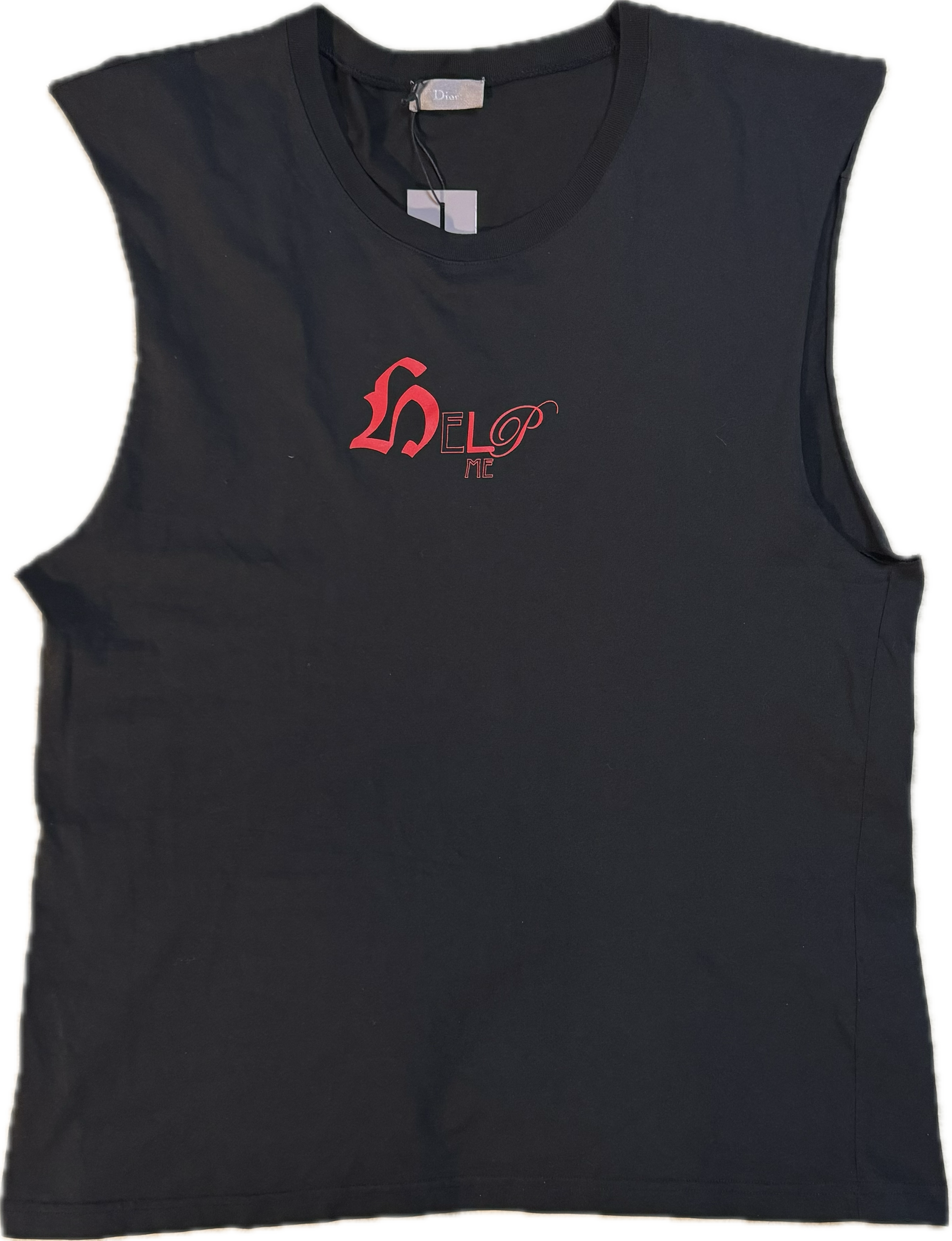 Dior Homme AW 2006 Help Me Tank Top – First Times Worldwide