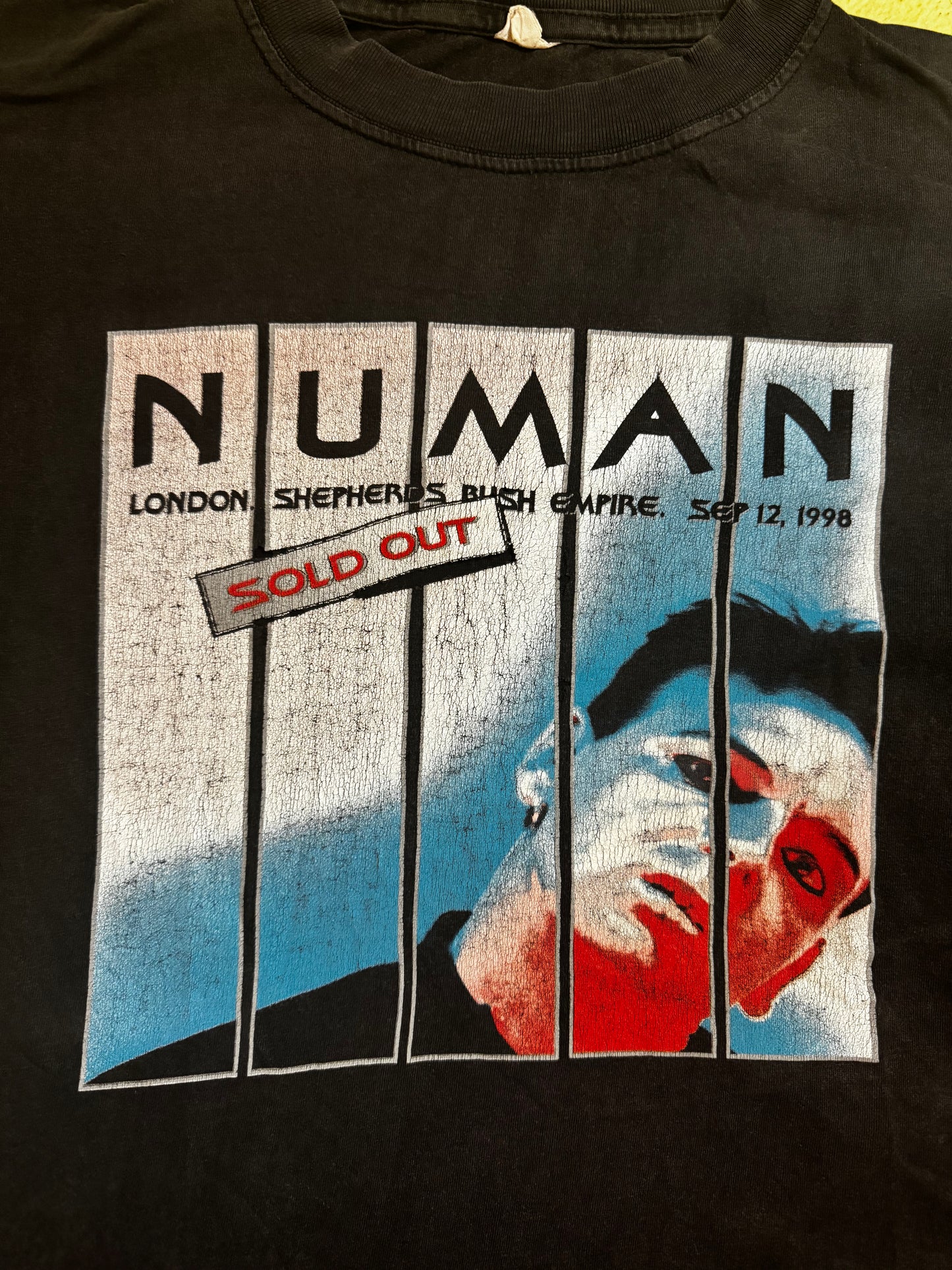 1998 Gary Numan Vintage Tour T Shirt