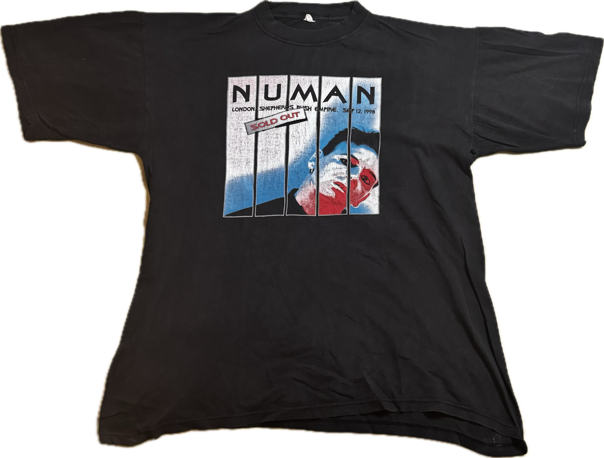 1998 Gary Numan Vintage Tour T Shirt – First Times Worldwide