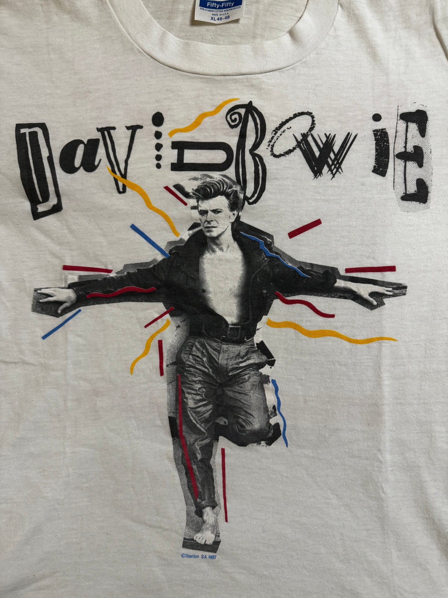 1987 David Bowie Tour Vintage T Shirt