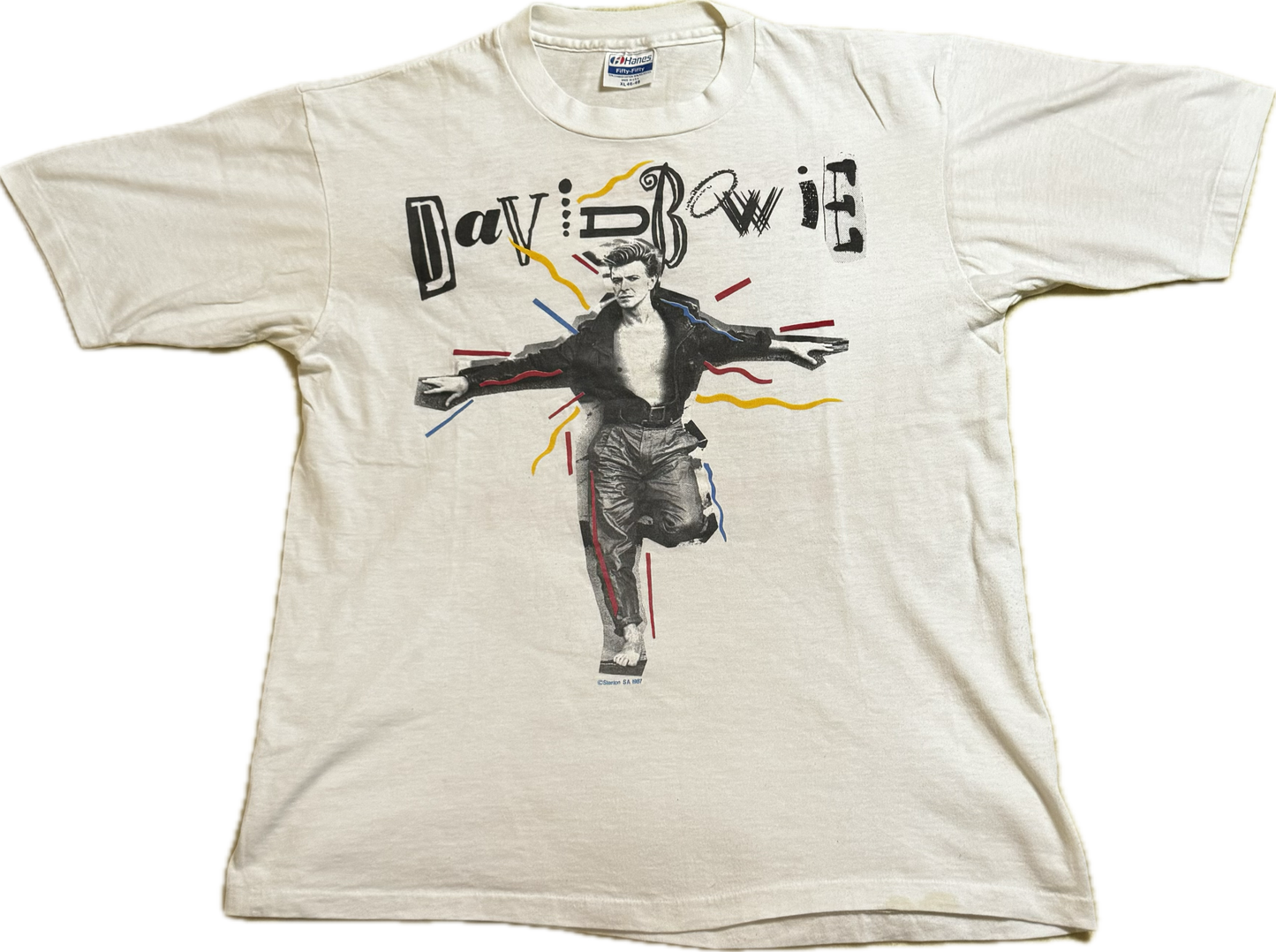 1987 David Bowie Tour Vintage T Shirt