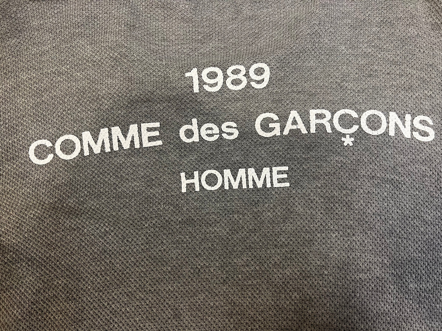 1989 Comme Des Garçons Homme Staff Sweater