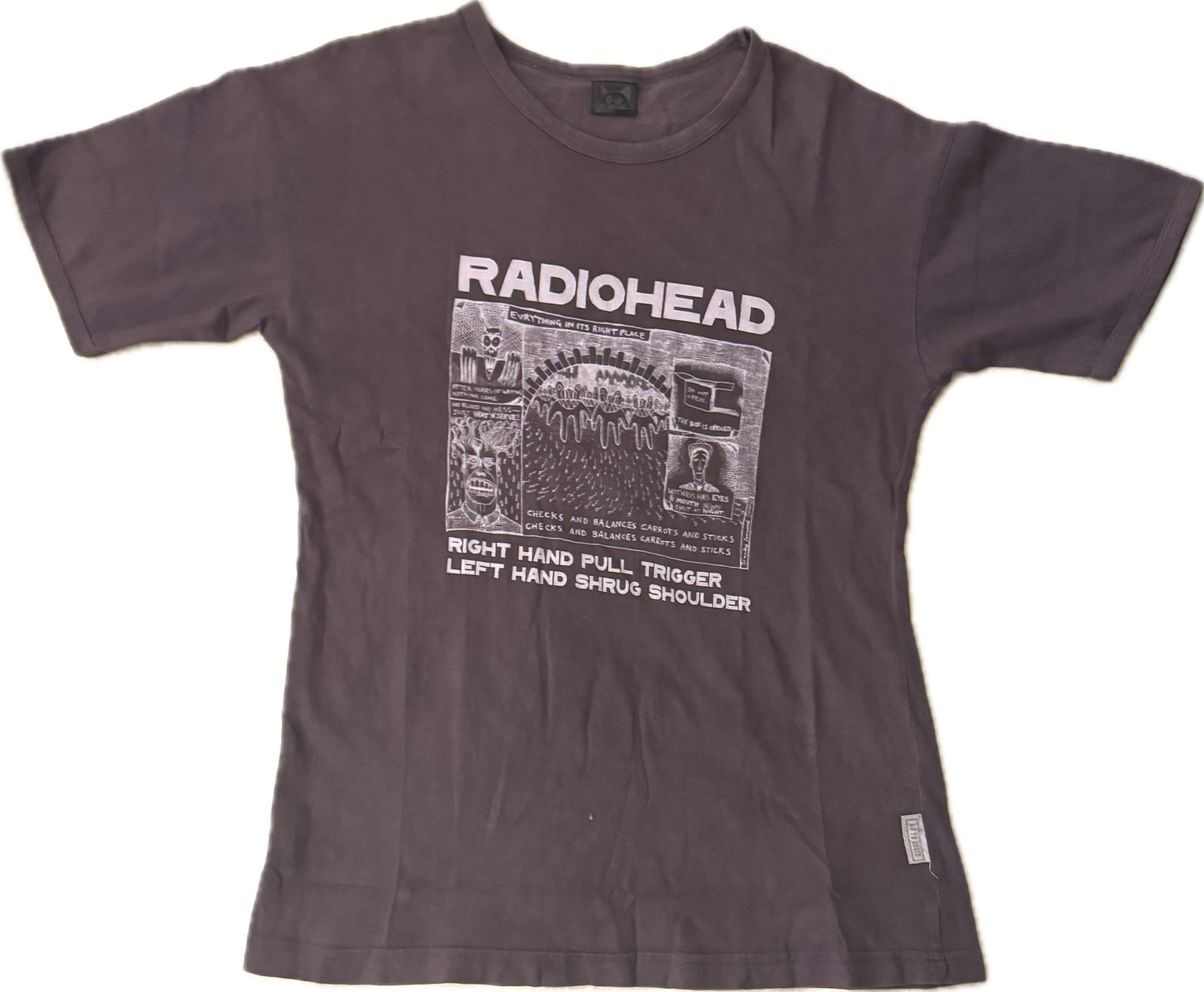 2001 Radiohead Kid A T Shirt