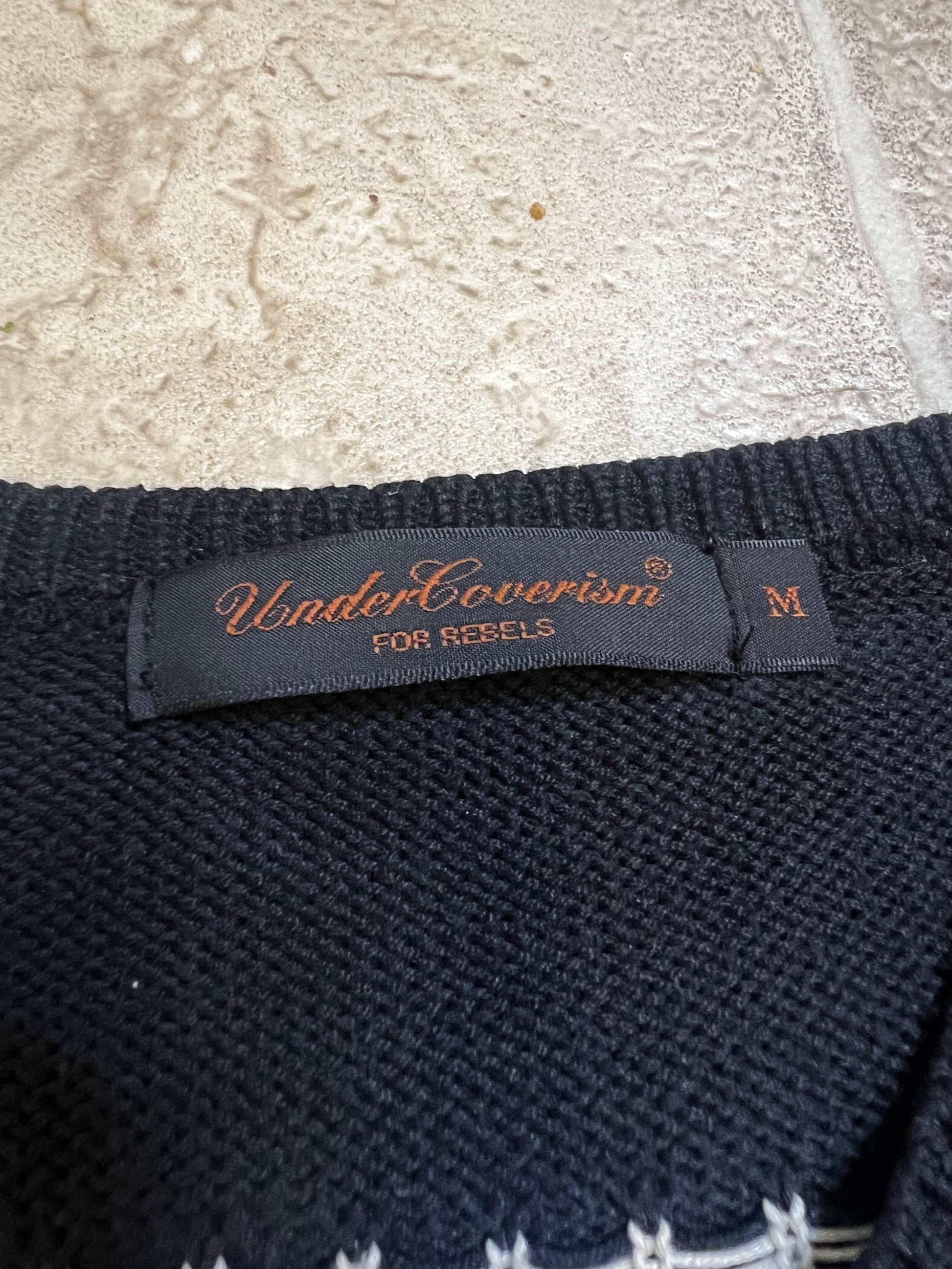 Undercover AW 2002 Loser Cable Knit Sweater – First Times Undercover AW 2002 Loser Cable Knit Sweater – First Times