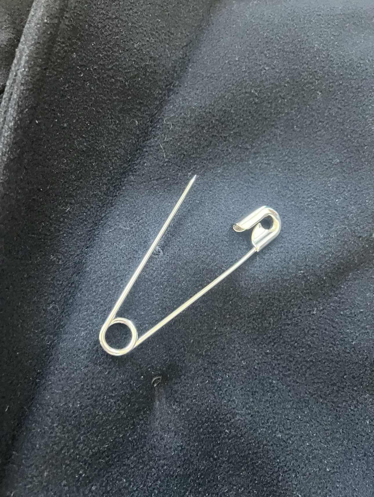 Balenciaga Spring 2022 Safety Pin Wrap Cashmere Coat